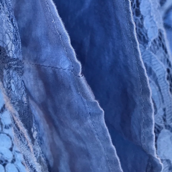 *SOLD* Beautiful BB Dakota Royal Blue Short Lace Dress {ModCloth / Size 8 / EUC} - Picture 5 of 7